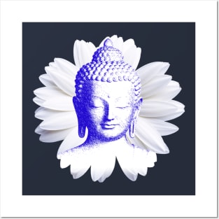 Buddha Flower Posters and Art